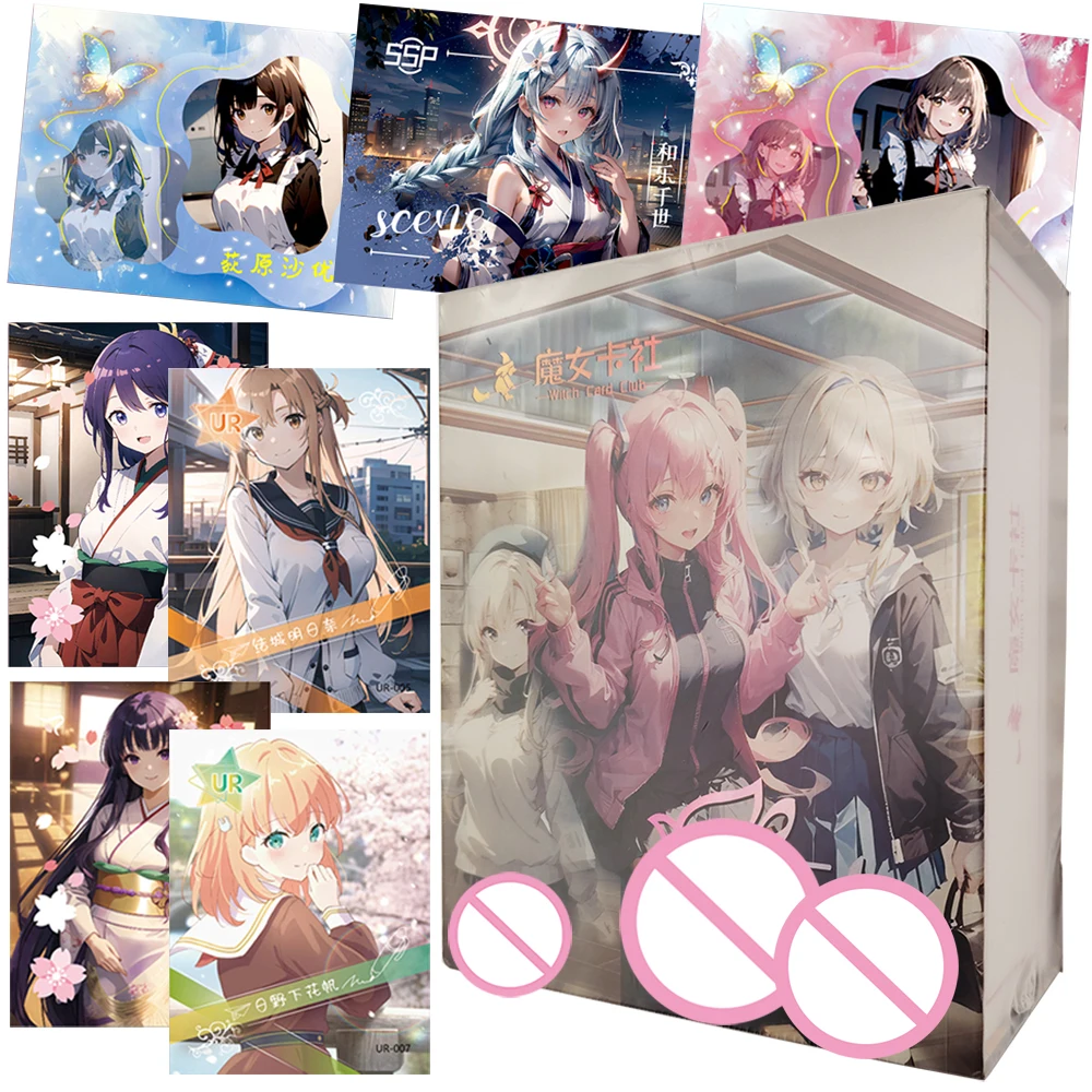 

Anime Game Girl Collection Card Mature and Charming Goddess Yuuki Asuna Kochou Shinobu Limited Edition Peripheral Card Fun Toys