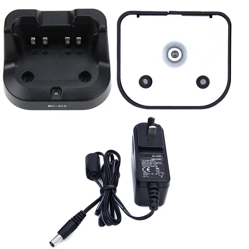 BC-213 Rapid Desktop Battery Charger for ICOM F1000 F2000 F1100 F2100D Radio