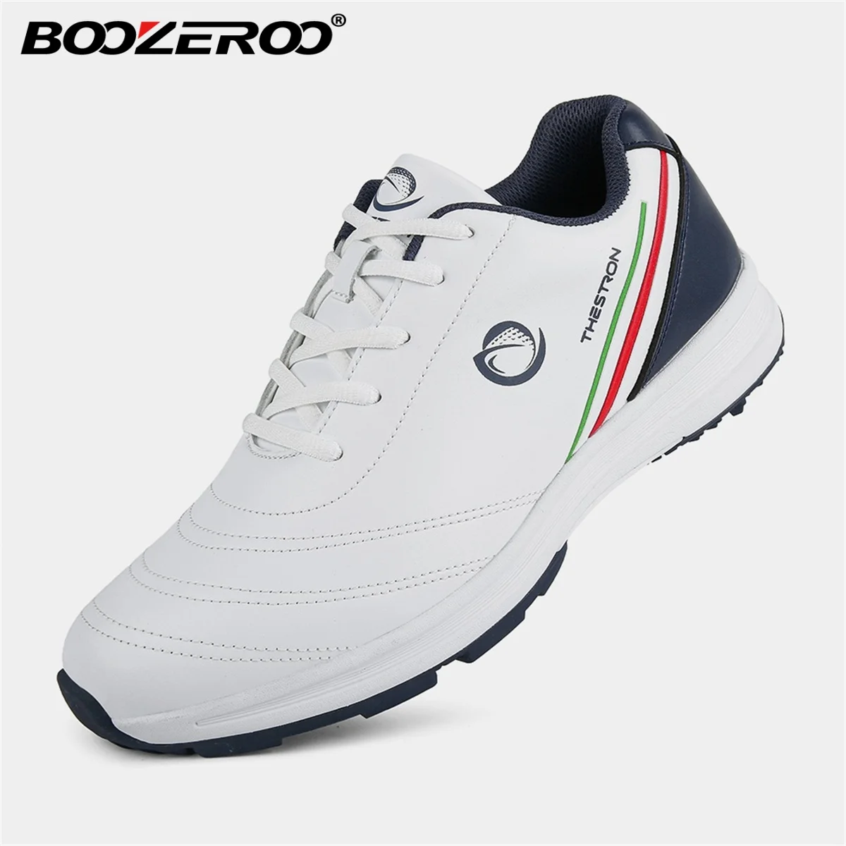 BOOZEROO New Men's Golf Shoes Fashionable Male Sneaker Comfortable Driving Flats