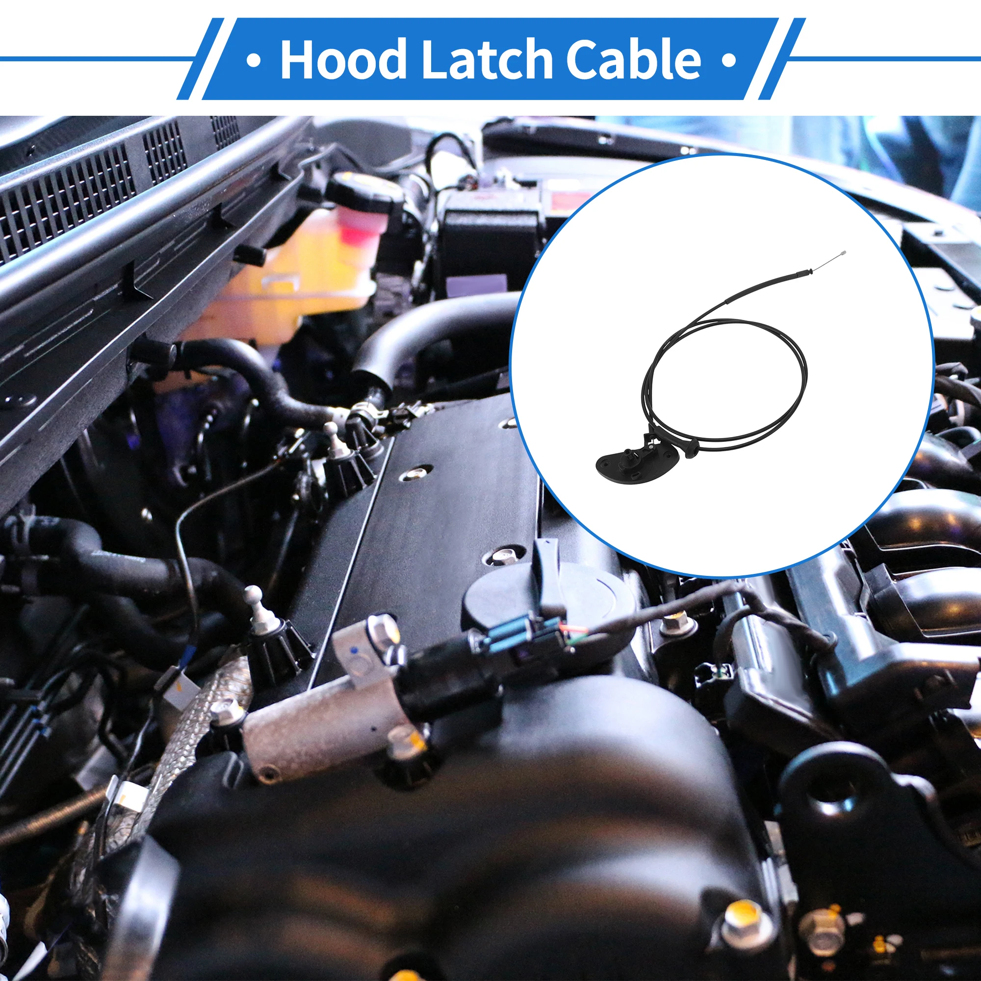 

UXCELL Hood Release Cable No.CJ5Z16916B Hood Latch Cable for Ford Escape 2013-2019