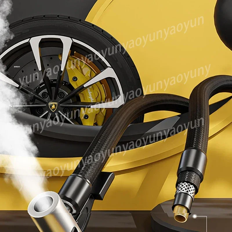 

220V Portable Car Tire Inflator Pump Digital Pressure Measurement Auto Tyre Air Pump for Daily Vehicle Use