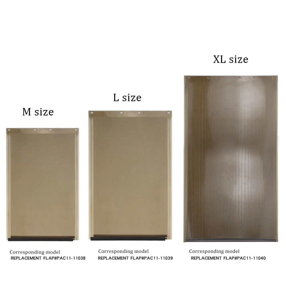 Soft Door Flap Weatherproof High Resilience Long Lasting Heavy Duty Easy Installation Pet Supplies Fit For Large Pets