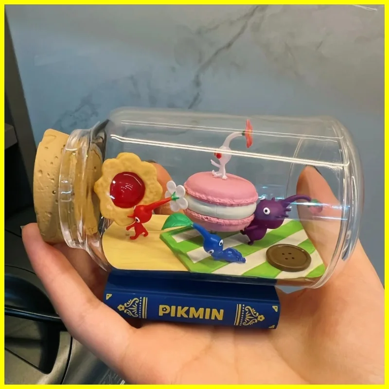 Figure Re-Ment originali Collezione di terrari Pikmin 2 scatole cieche Scena in miniatura Giocattolo di caramelle Collezione di ornamenti Giocattoli Regali