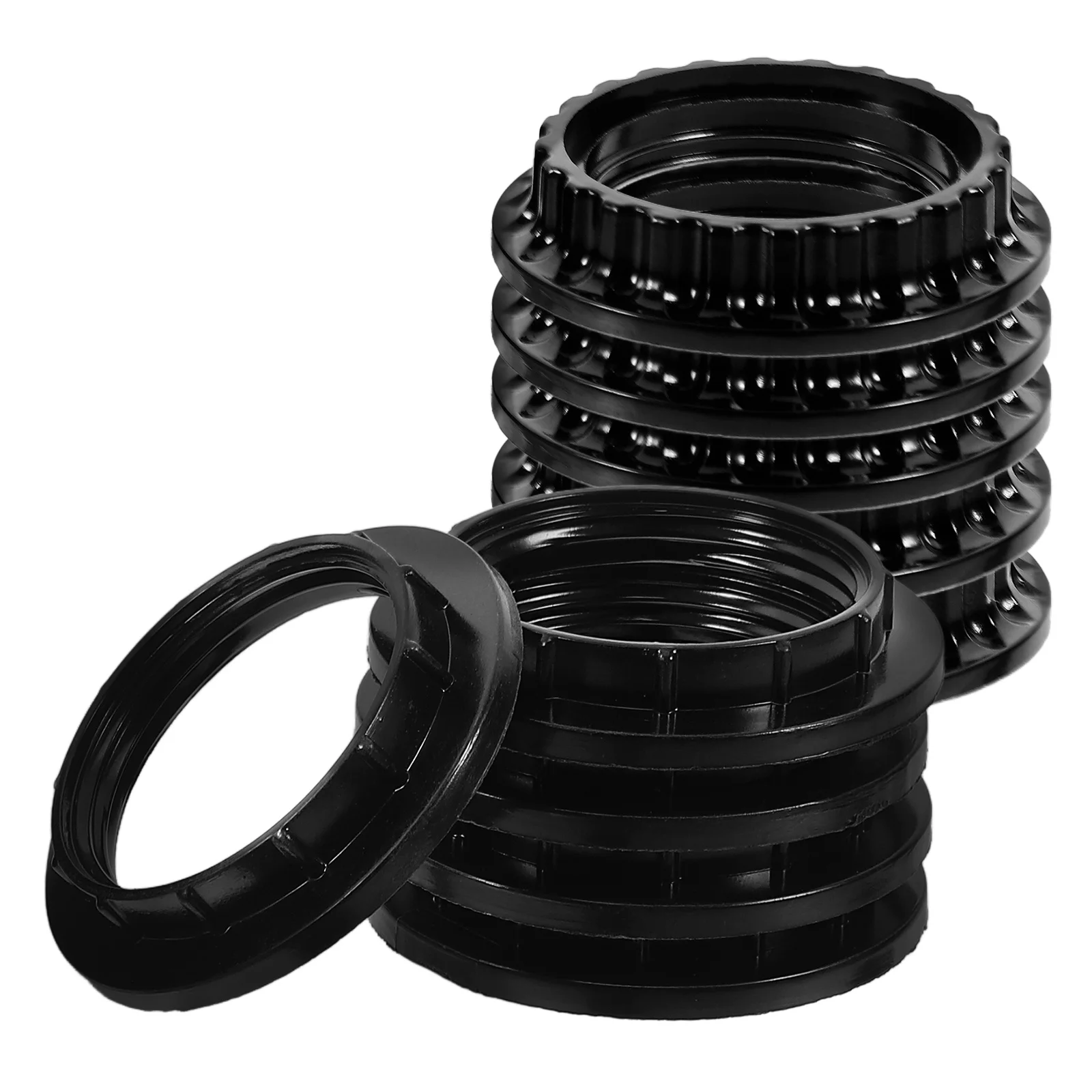 

20Pcs Electric Wood Lampshade Holder Ring Durable Lamp Shade Adapter Replacement Parts for Pendant Table Floor Lamps