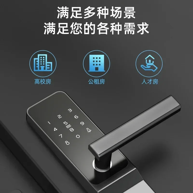 TTlock Hotel Lock Smart Door Lock Password Electronic Door Lock IC Card NFC APP Remote Unlock Homestay Apartment Password Locks