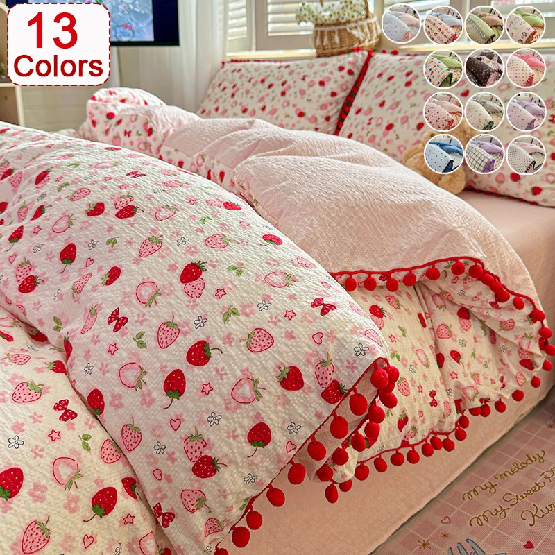 4pcsCartoon pattern Bedding,High-Count,High-Density,Wear-Resistant,Durable,and Pilling-Resistant Suitable forHome Bedrooms,Hotel