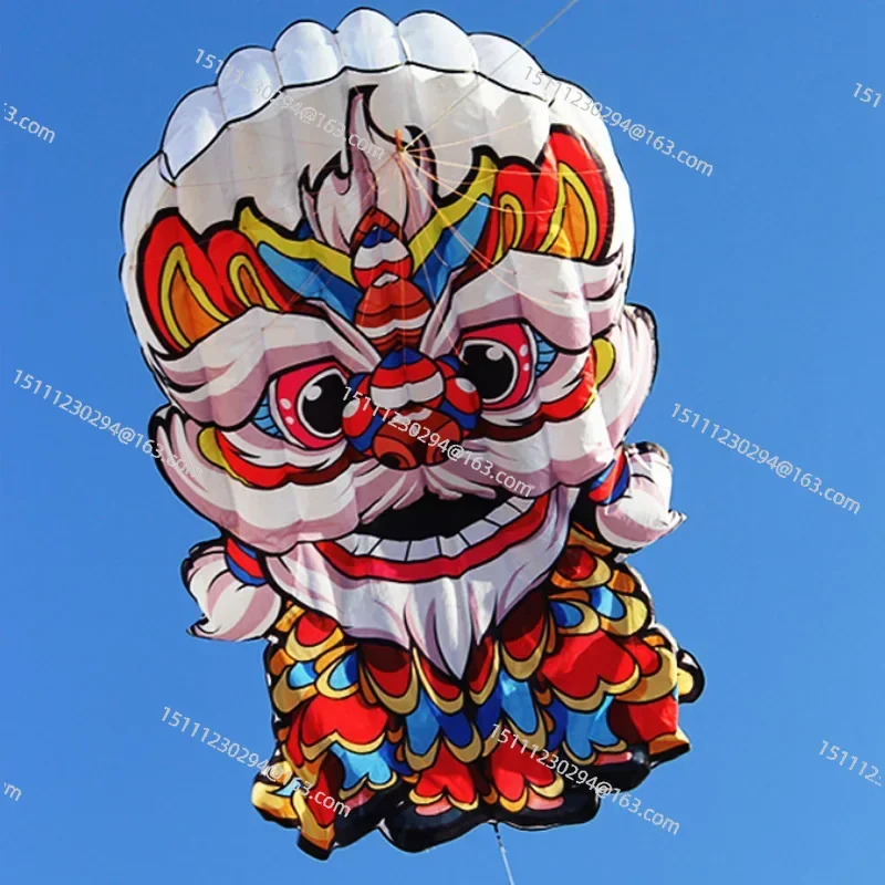 

3D Lion Kite Large Animal Software Kite Outdoor Beautiful Color Sport Flying Tool Outdoor Fun Animal Kite