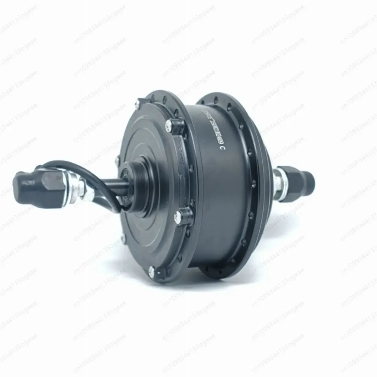 Electric bicycle rear drive wheel hub motor disc brake spinning 36 holes copper wire 36V48V250W350W brushless with teeth
