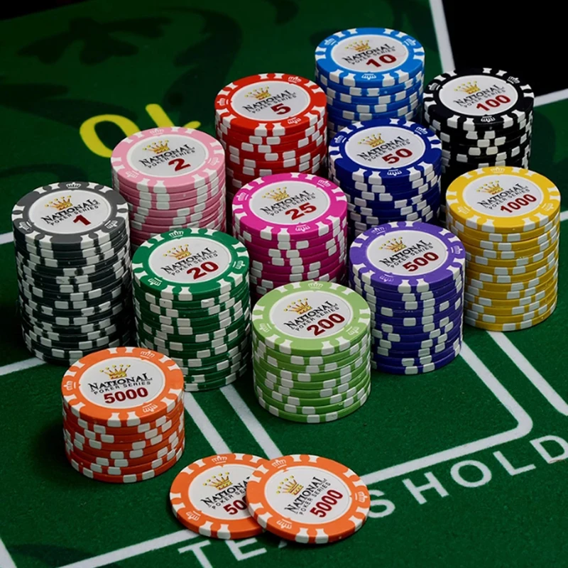 50 fichas de póquer de cerámica Texas Hold'em, fichas de póquer de cerámica, fichas de Mahjong, juegos de mesa