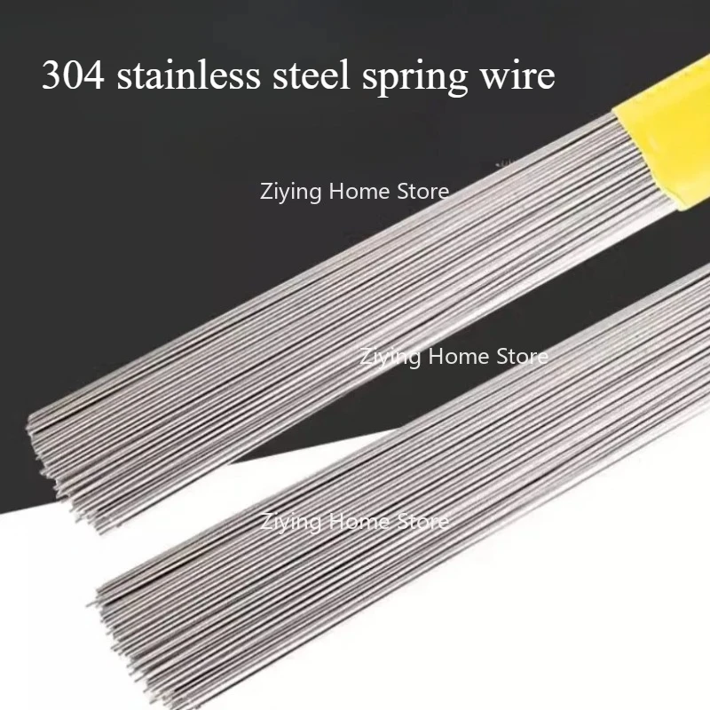 

20PCS Suitable for 50CM Stainless Steel Spring Hard Full Hard Straight 0.4-4MM Spring Steel Wire