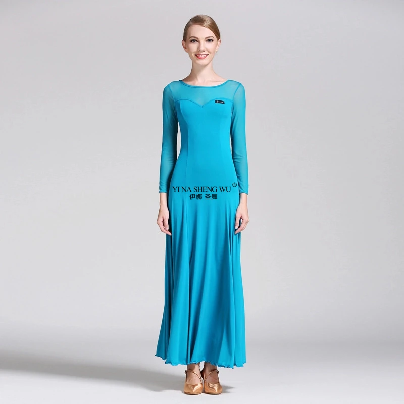 Gonna da ballo da sala valzer Abito da ballo standard professionale da donna Costume da ballo latino moderno da competizione per donna