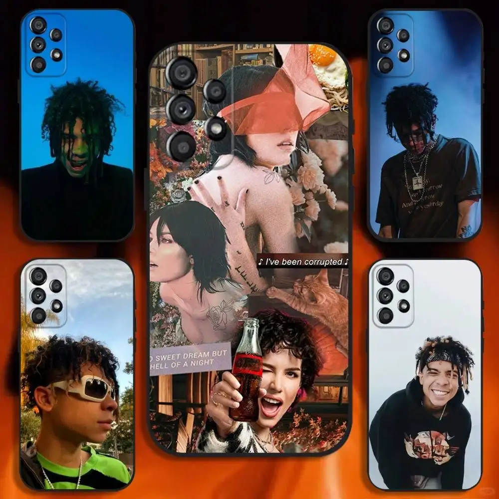 

Iann Dior Singer Phone Case For Samsung Galaxy A20,A21s,A22,A31,A32,A52,A53,A72,73,A80 Soft Black Cover