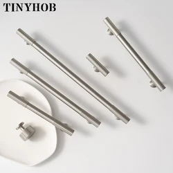 Modern Style Linear Knurled Brass Furniture Cabinet Handle and Knob for Bedroom Kitchen Cupboard Hardware Hardware 160mm