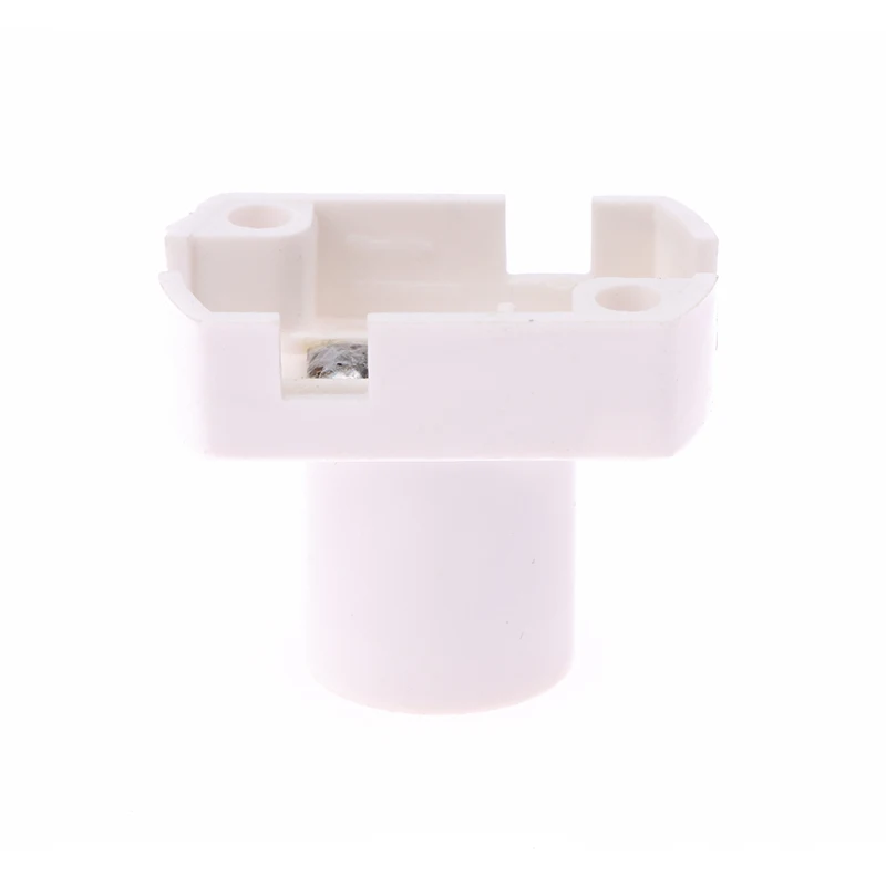 1Pc White Mini Screw Lamp Base E12 E14 E17 Supporto Lamp Holder Light Bulb Socket Holder Adapter Lamp Fixing Base Accessories