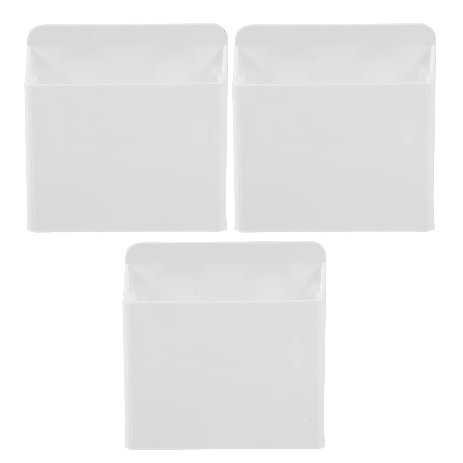 

3Pcs Pen Holder with Suction Cup Whiteboard Organizer for Markers Erasers Pens Storage Box for Smooth Surfaces