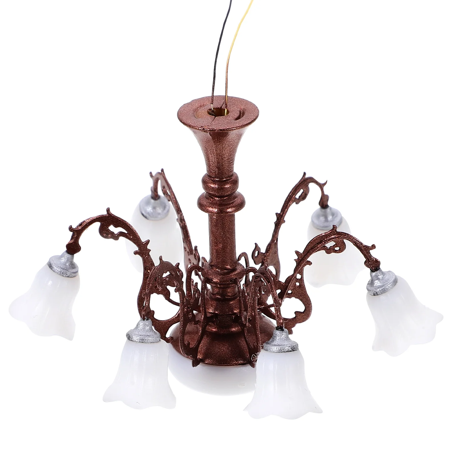 Plafonnier l'inventaire, modèle de lustre, mini maison, éclairage, meubles, ornements, lampe