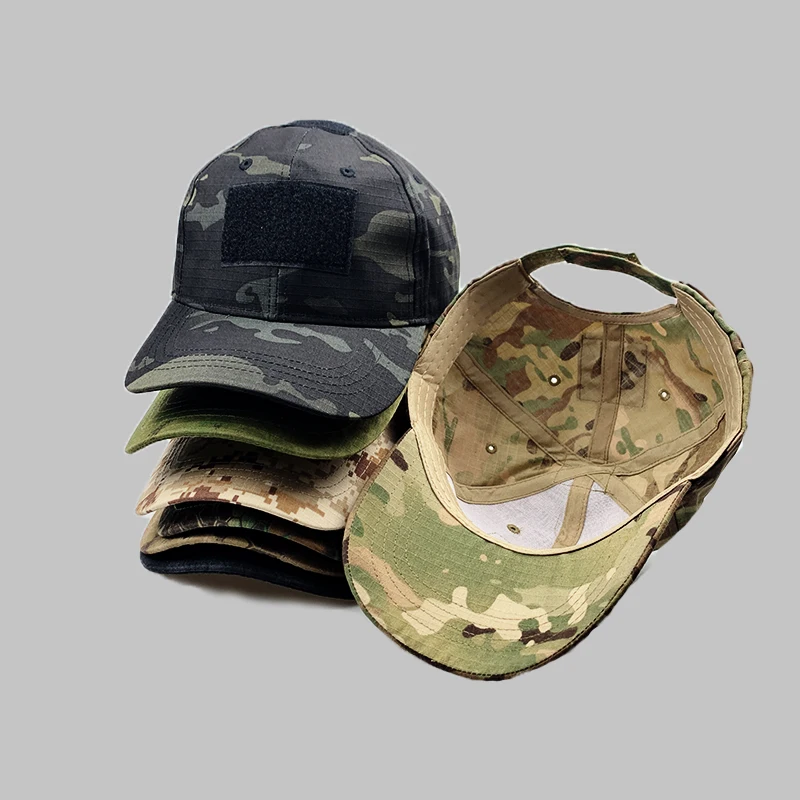 Fisherman\'s Hat Cap Camouflage  Baseball Caps for Men Women Snapback Sun Hats Male Outdoor Hiking Hunting Airsoft X039