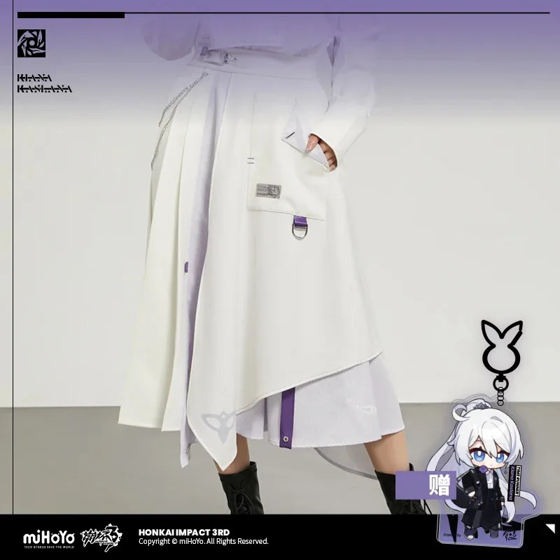 ss23Mihoyo Kiana Kaslana Theme Of Time Gravel Chasing Light Skirt Herrscher Of Flamescion