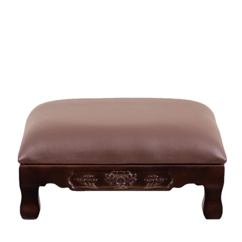

CX Solid Wood Leather Chair Thickened Household Square Prayer Mat