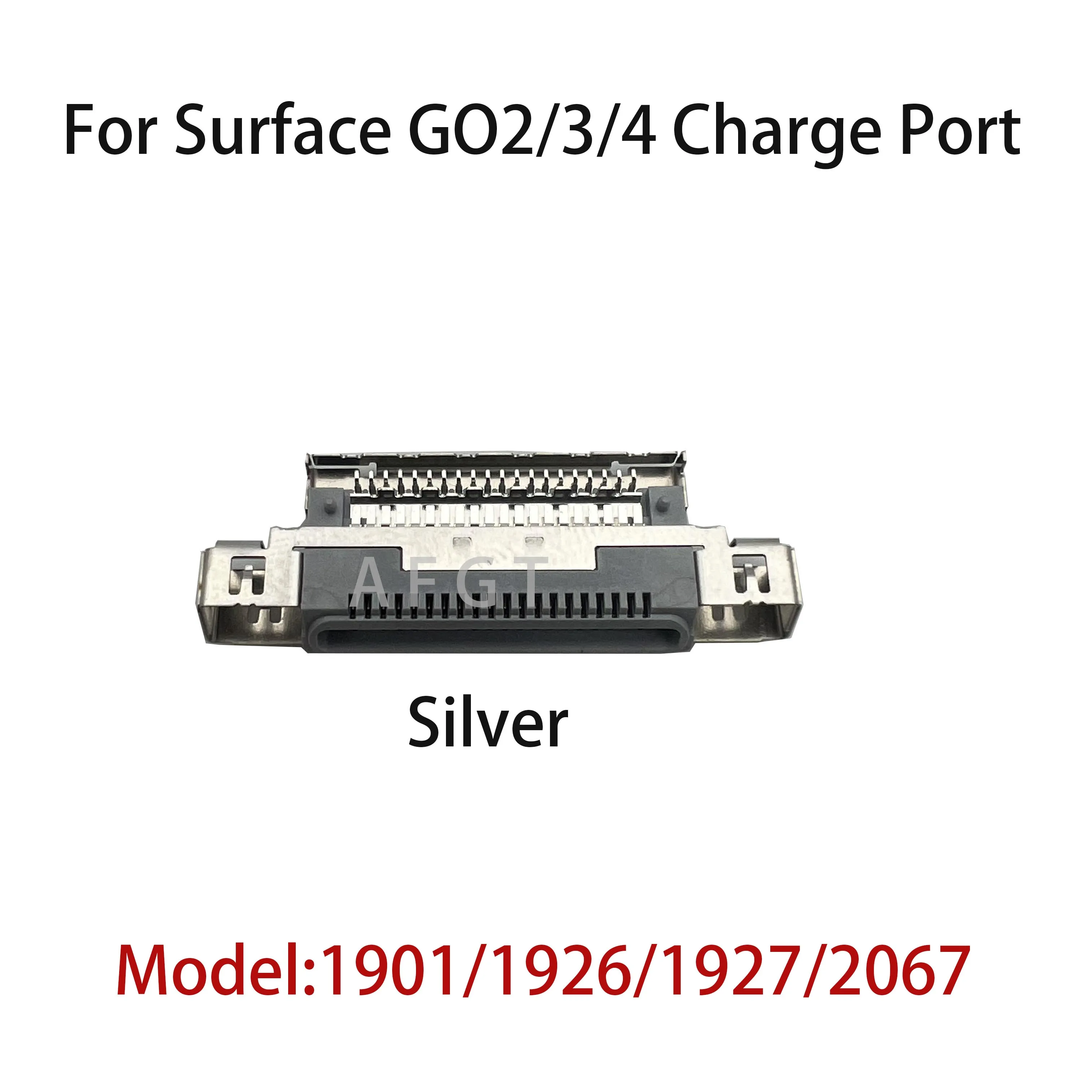 Puerto de carga Original para Microsoft Surface Go1/2/3/4, interfaz de alimentación tipo C, 1824, 1901, 1927, 1926, 2067, negro y plateado, nuevo