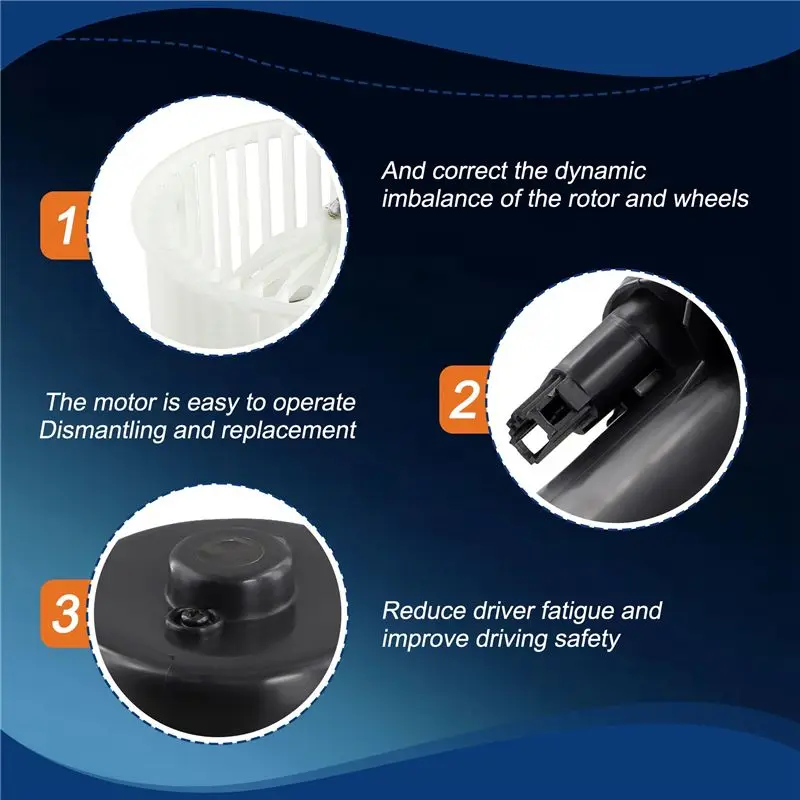 -FTGT محرك منفاخ HVAC للسيارة يناسب فولفو XC60 3.0L 2010-2016 31291516 31267507 8623276 351040461