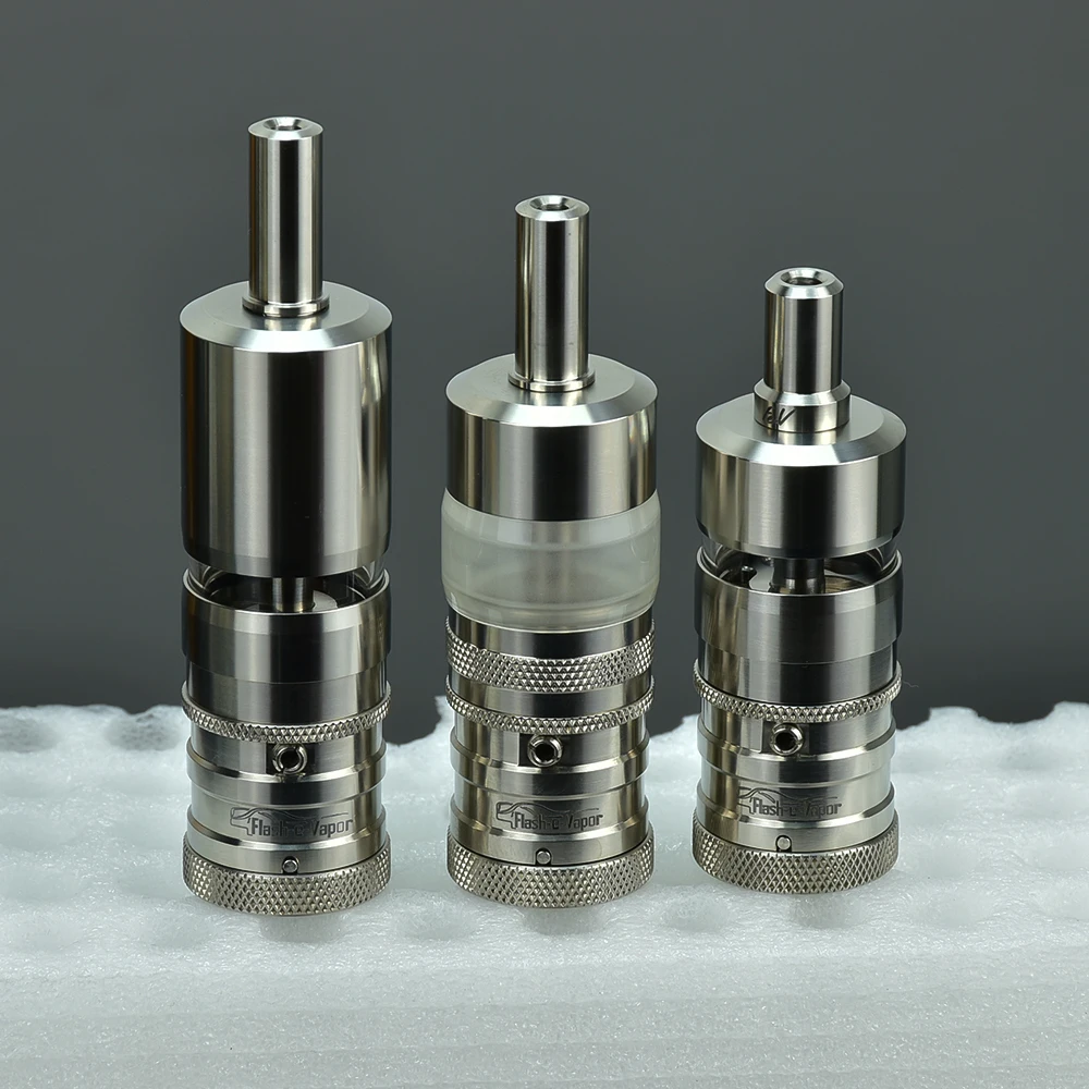 Titanium alloy material Flash e-Vapor V4.5Ls Flash e-Vapor V4.5Ls Flash e-Vapor V3 Style RTA 23mm Atomizer Tank vs YFKT Flash e-