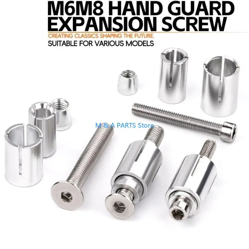 

U1JF Alloy Expansion Bolts For Motorbike And Electric Bike Mirrors Ensuring Stability