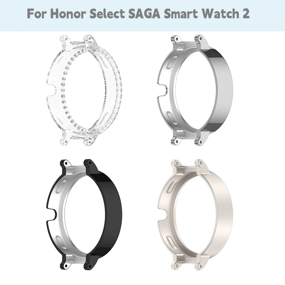 

Watch Case Watch Raw Ear Protective Case12mm for Honor Select SAGA Smart Watch 2 Replacement Accessories