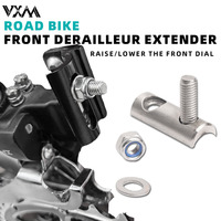VXM CNC 304 Stainless Steel Road Bike Front Derailleur Extender For AXS R7170 R8170 FORCE R8000 R7000 R9100 Bicycle Chainring
