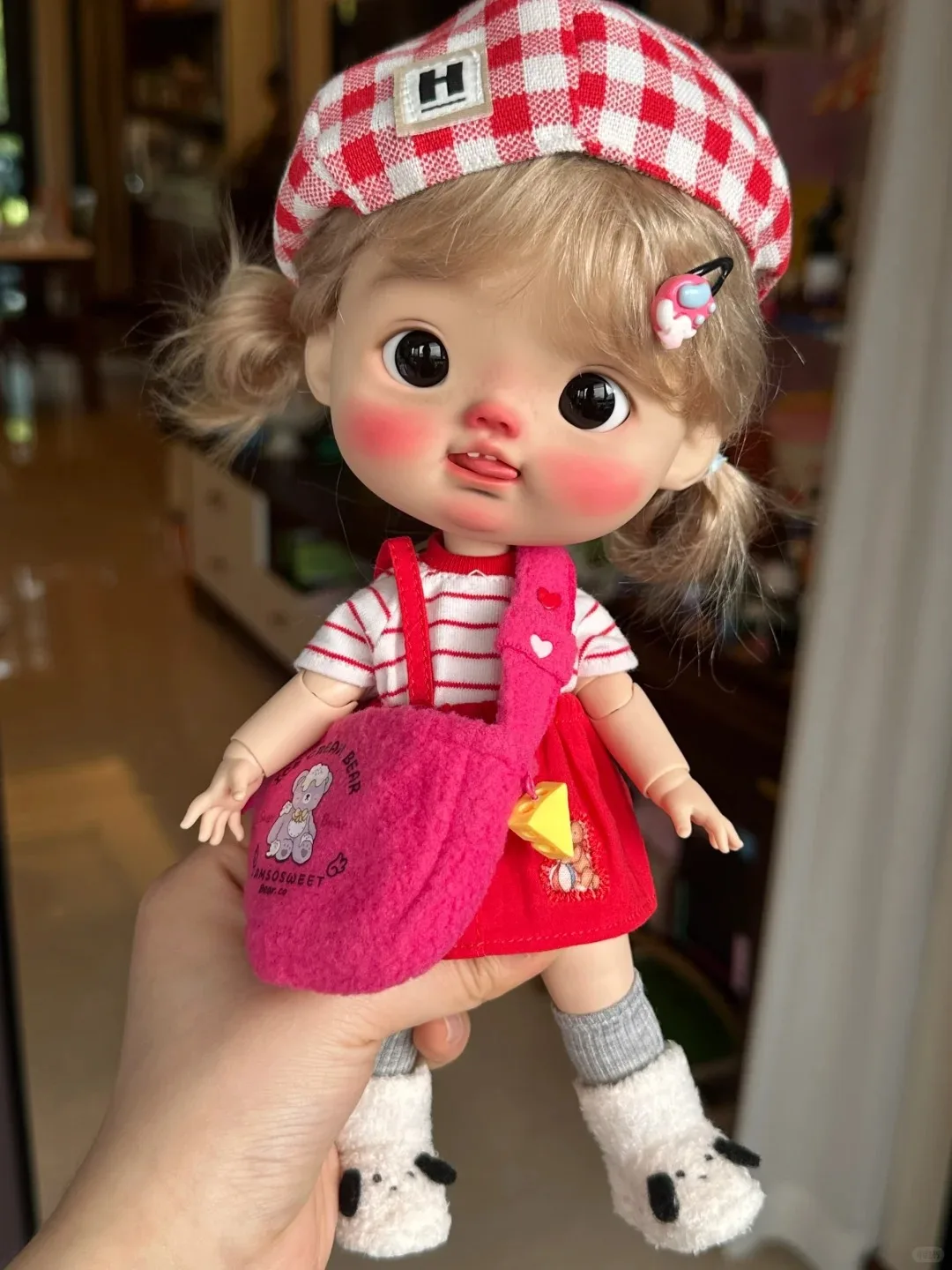 

Новая кукла Qbaby 1/6 bjd nuonuo 3, макияж для девочек на языке дополнительно для высококачественного места