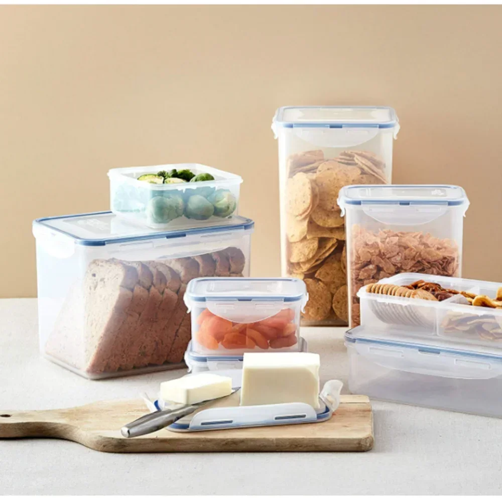 

Meal Containers Prep Airtight Storage With Bpa-free Fresh-keeping Container Food Lids Lunch Refrigerator Box