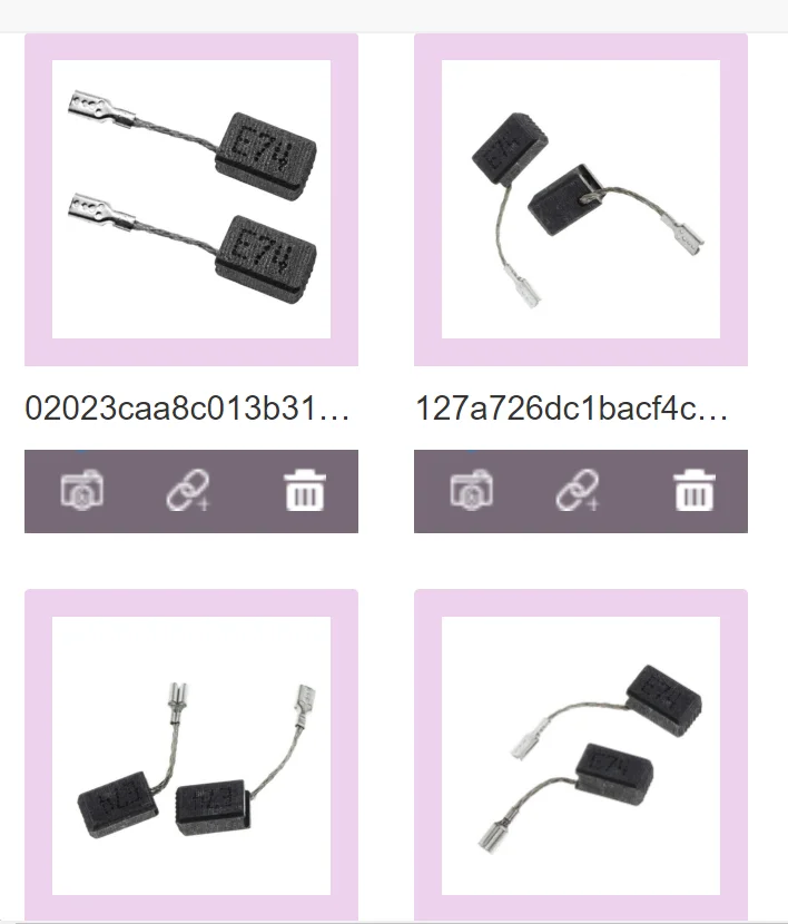 

2 шт. угольная щетка 1619P02892 для GWS7-100 GWS7-125 E74GWS7-100 GWS7-125 E74 электрическая дрель угловая шлифовальная машина аксессуары для электроинструментов