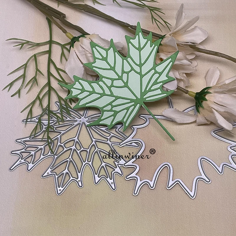 Maple leaf decoration  Metal Cutting Dies Stencils Die Cut for DIY Scrapbooking Album Paper Card Embossing