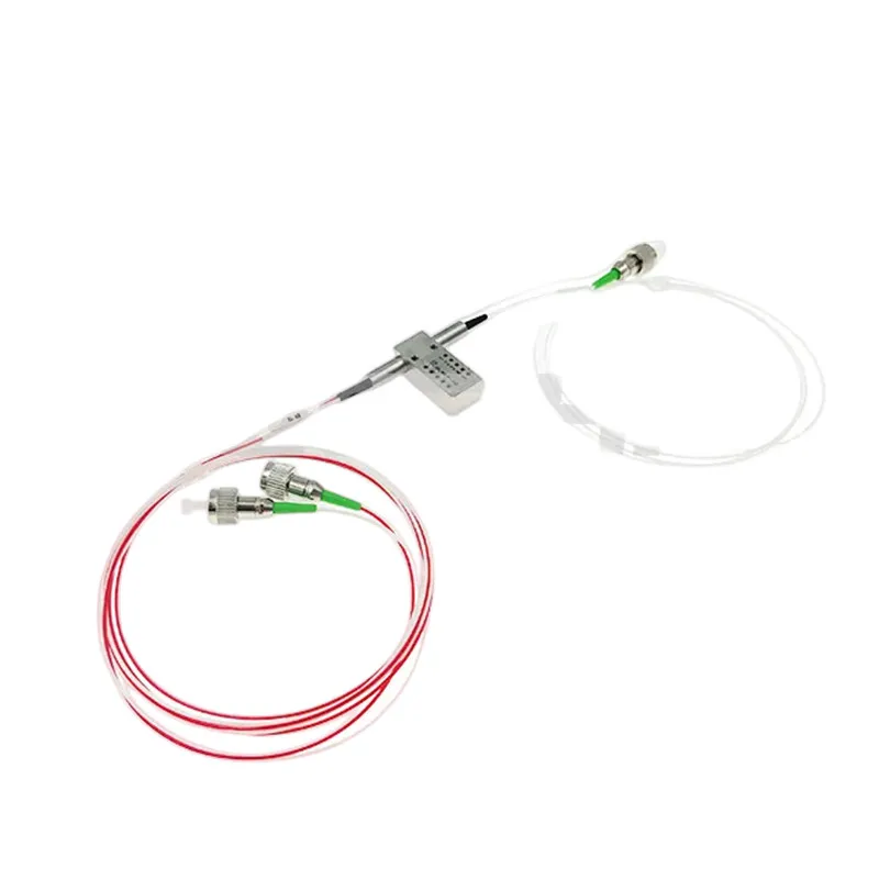 1*2 850/1300nm Mechanical Fiber Optic Switch Non-blocked or Blocked Optical Device