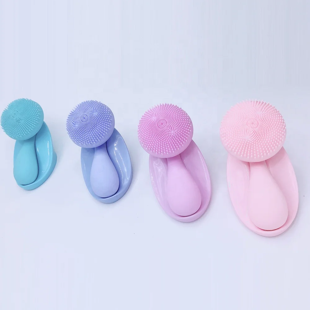 

Silicone Facial Cleansing Brush,4 Function Modes,Rotating Beads,Waterproof,Rechargeable-Portable,Deep Moisturizing