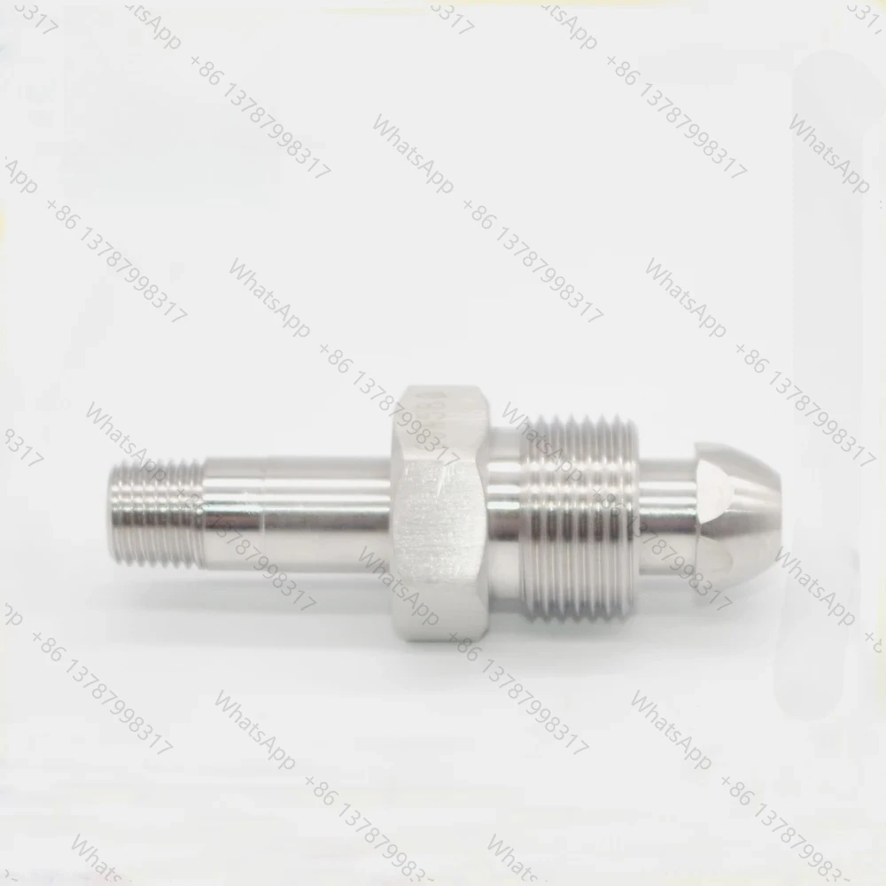 Stainless Steel BS341 No.3 BS341 No. 4  Stainless Steel  Cylinder Adapter with Long Nipple 75mm