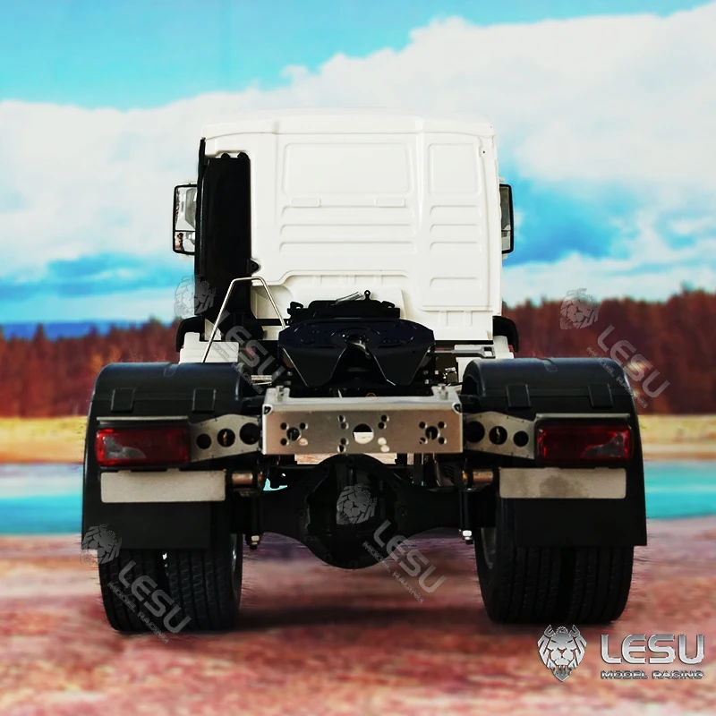 LESU 1/14 RC Tractor Truck Man Tgs 4X2 Metal Chassis Tank Plastic Cabin Model Motor for Remote Control Tamiyay Car Th17015-Smt3