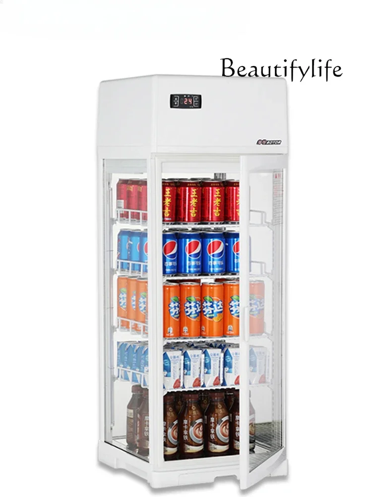 Desktop convenience store glass refrigerator BBQ pastry cake air cooler