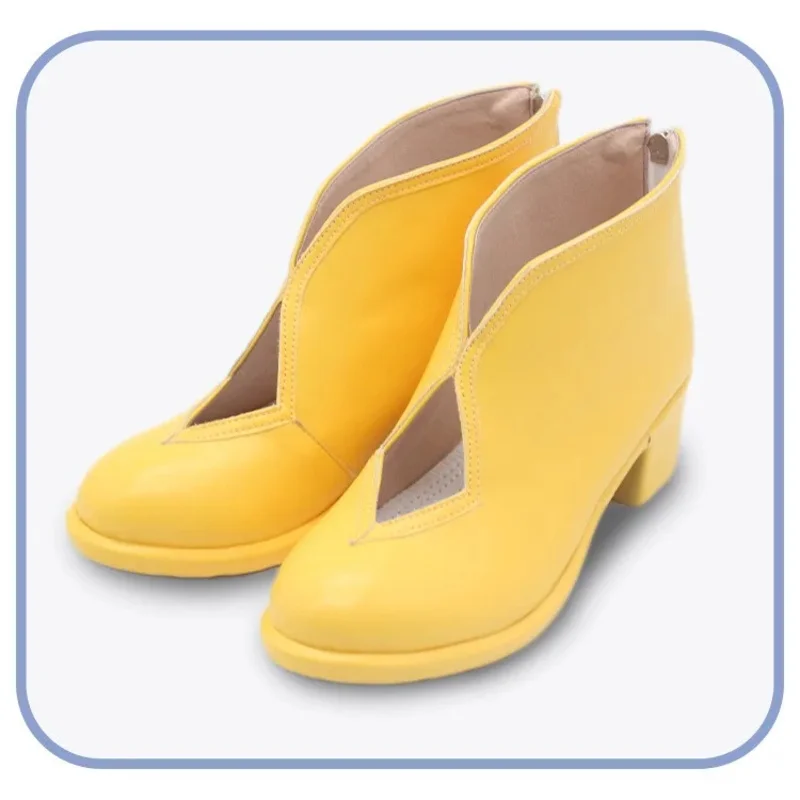 

Koko Anime Witch Hat Atelier COCO Реквизит для косплея Обувь из искусственной кожи Хэллоуин Карнавальные ботинки на заказ jd;2