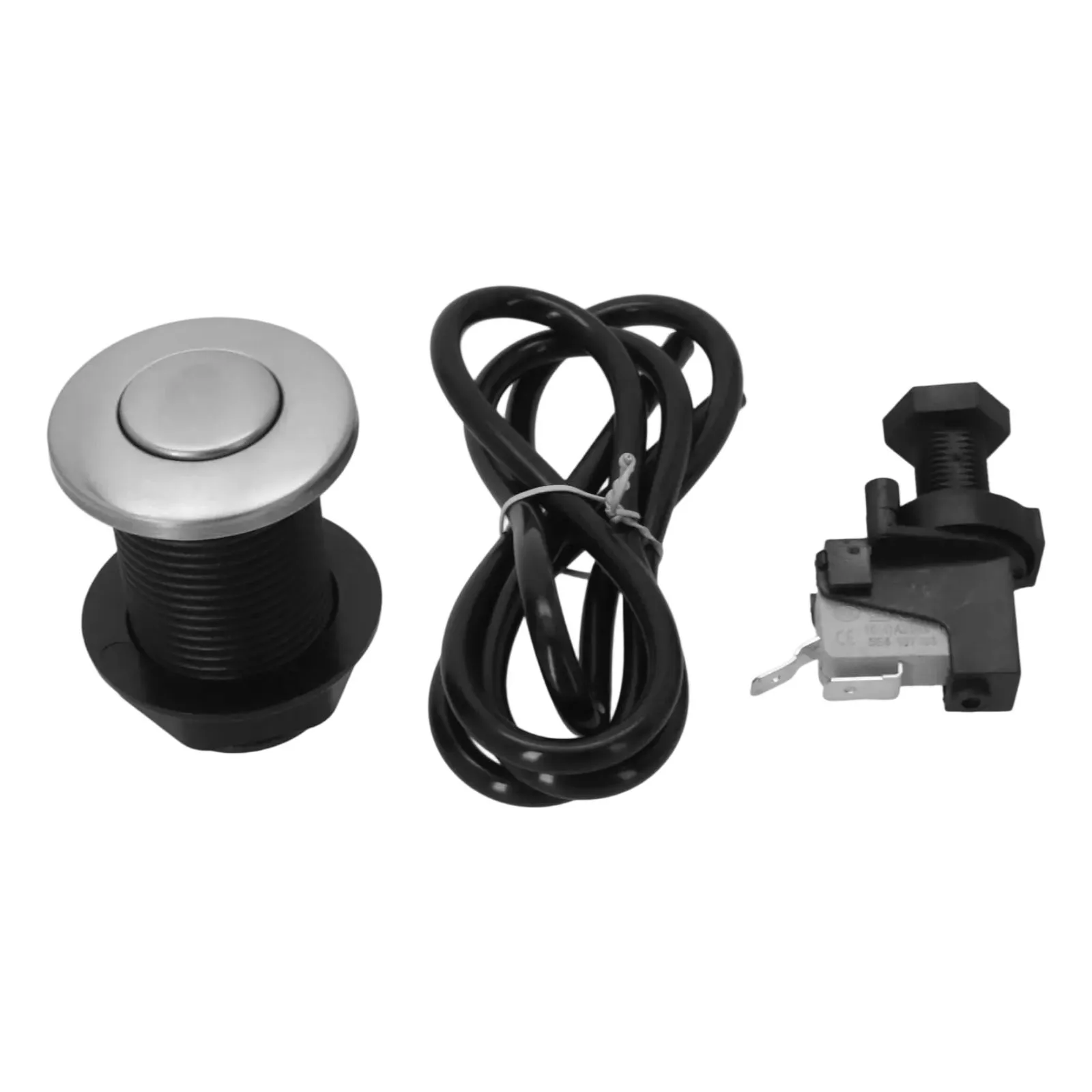 32 Mm Air Switch Kit Air Switch Button Kit For Hot Tubs Processor Switch For Replacing Your Old Garbage Disposal Air Switch