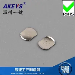 100pcs Elliptical with dots Metal dome Metal Shrapnel Reset Switch Touch Switch Micro Switch Membrane Switch
