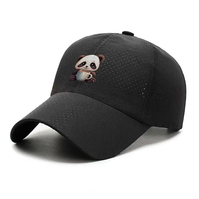 Giant Panda Quick Dry Baseball Cap Adjustable Outdoor Sports Hat