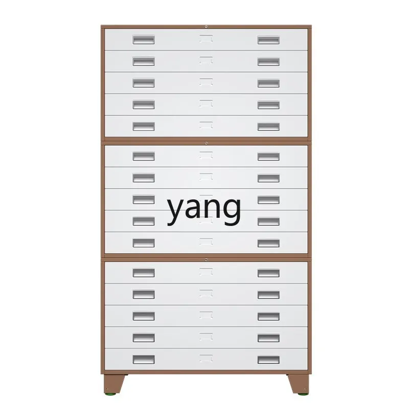 Yjq Base Drawing Engineering Data Drawing Drawer Document Storage Map Cabinet Calligraphy and Painting Storage