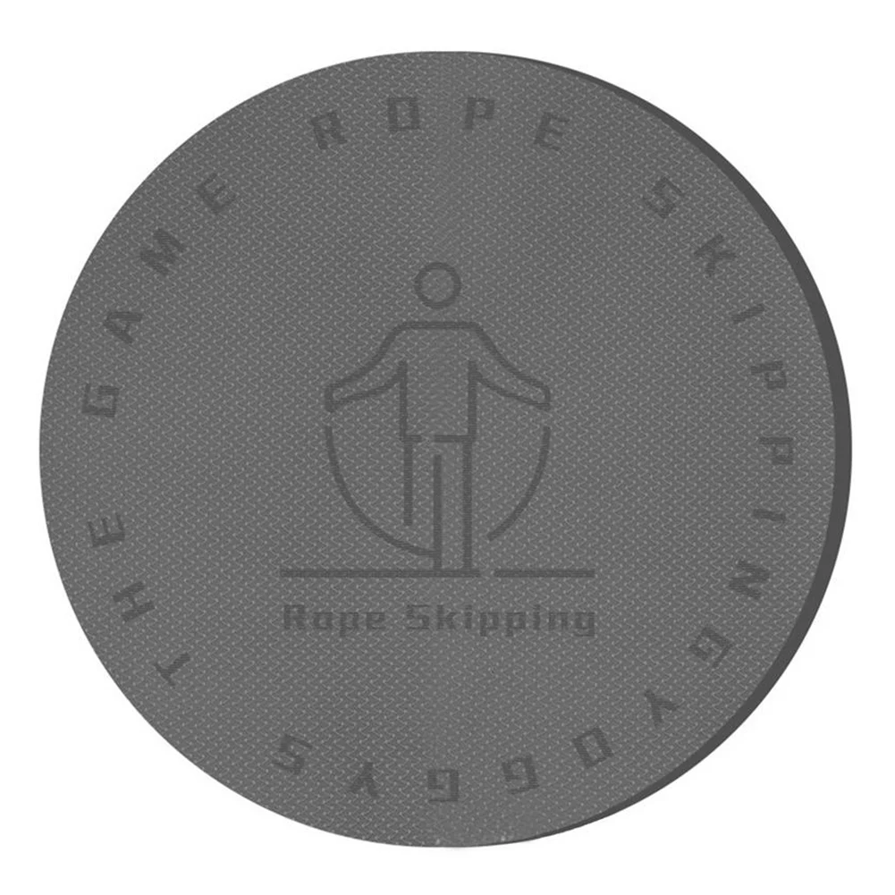 

AZ-Jump Rope Mat толщиной 6 мм, круглая веревка, коврик для прыжков, звукоизоляционный бесшумный коврик для йоги, подушка для танцев, оборудование для фитнеса, 60 см