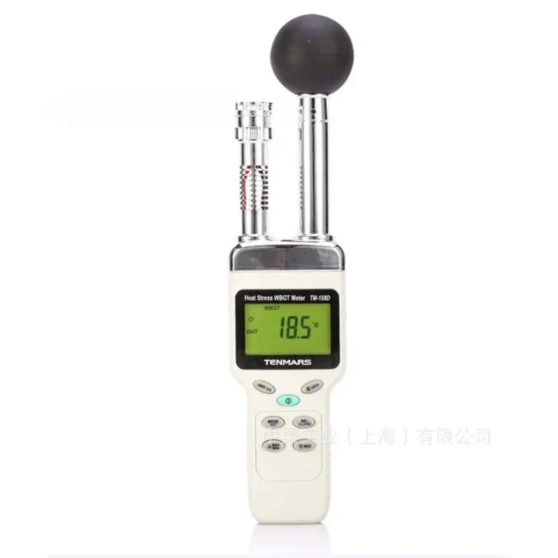 TM-188 Range 0~59C(Indoor) 32~138F(Outdoor Without Sunlight) HEAT STRESS WBGT METER TM188 Temperature Measuring Instruments