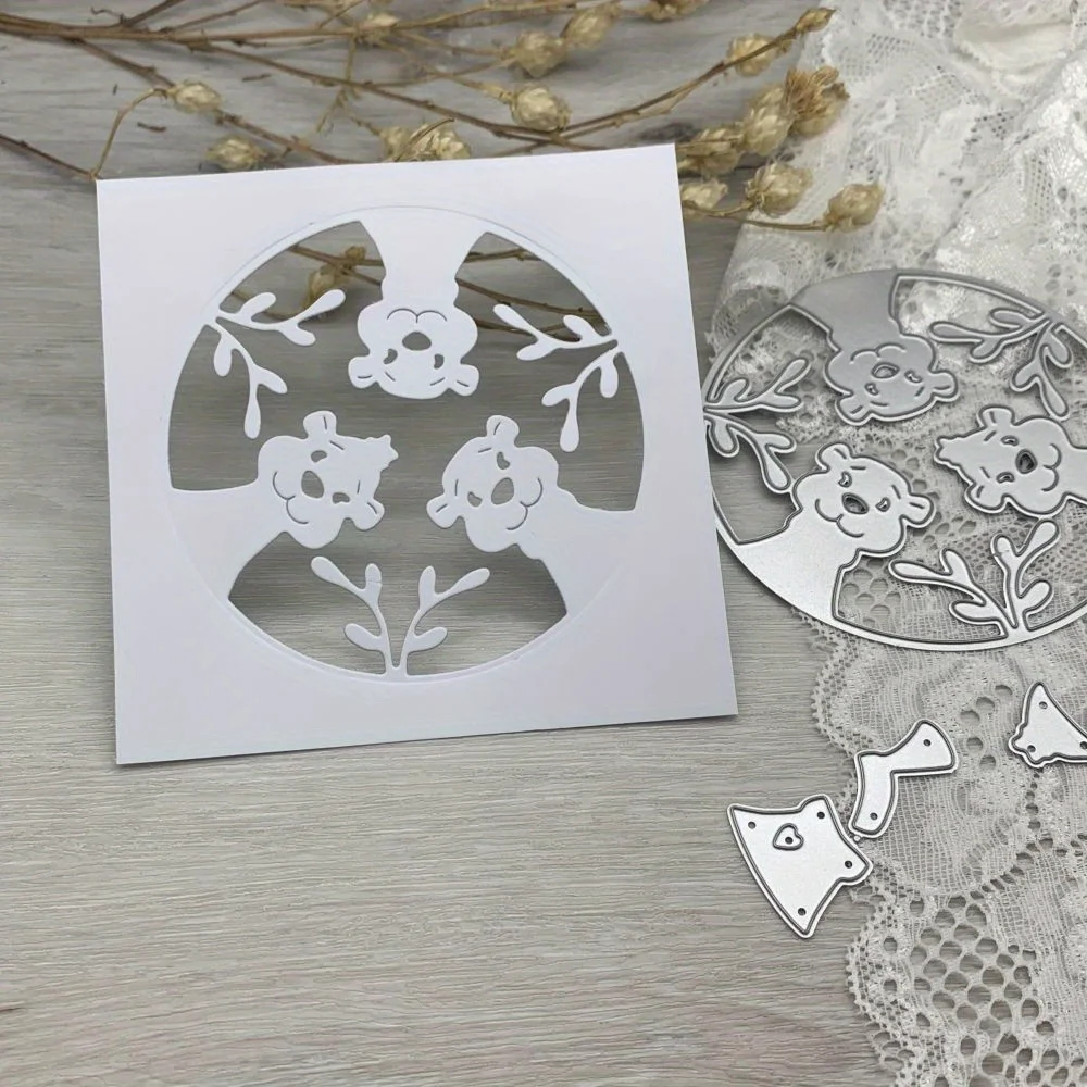 

1 шт. металлическая вырубная форма для резки, трафарет для вырезания, декоративная форма для скрапбукинга, вырубные ножи для бумаги, трафареты для творчества