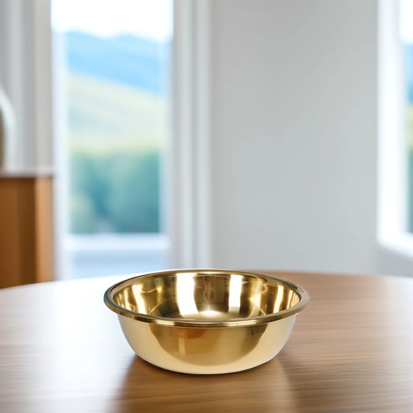 

Heavy Duty Stainless Steel Basin 304 Large Round Kitchen Vegetable Fruit Washing Bowl For Mixing Dough Baking Cooking