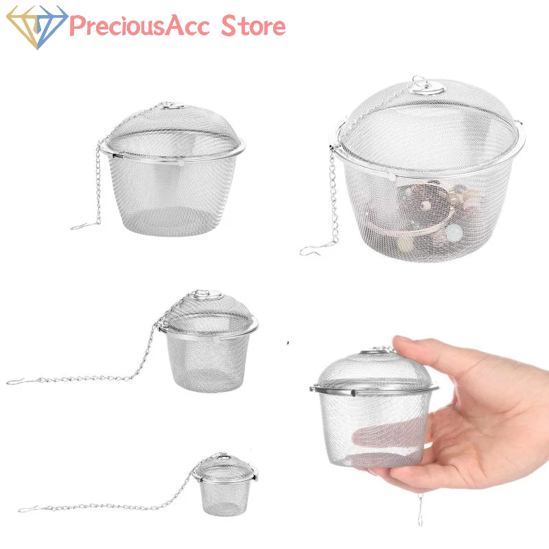 Jewelry Cleaner Basket With Lock And Hook Stainless Steel Jewelry Steam Cleaner Solution For Ultrasonic Machine