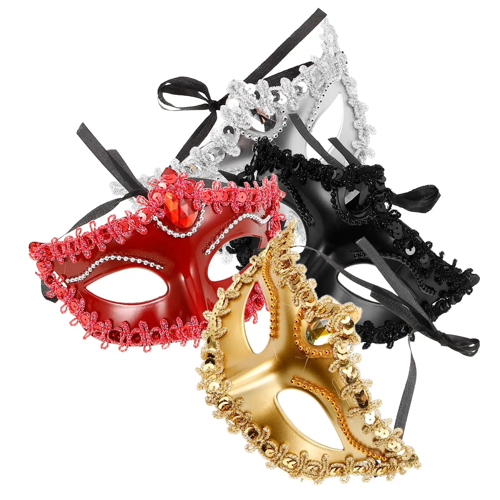 Halbgesichtsmaske für Kinder, stilvolle Maskerade, Party-Versorgung, Cosplay-Requisite, Bühnendekoration, Halloween, venezianische Masken, Kinder-Performance