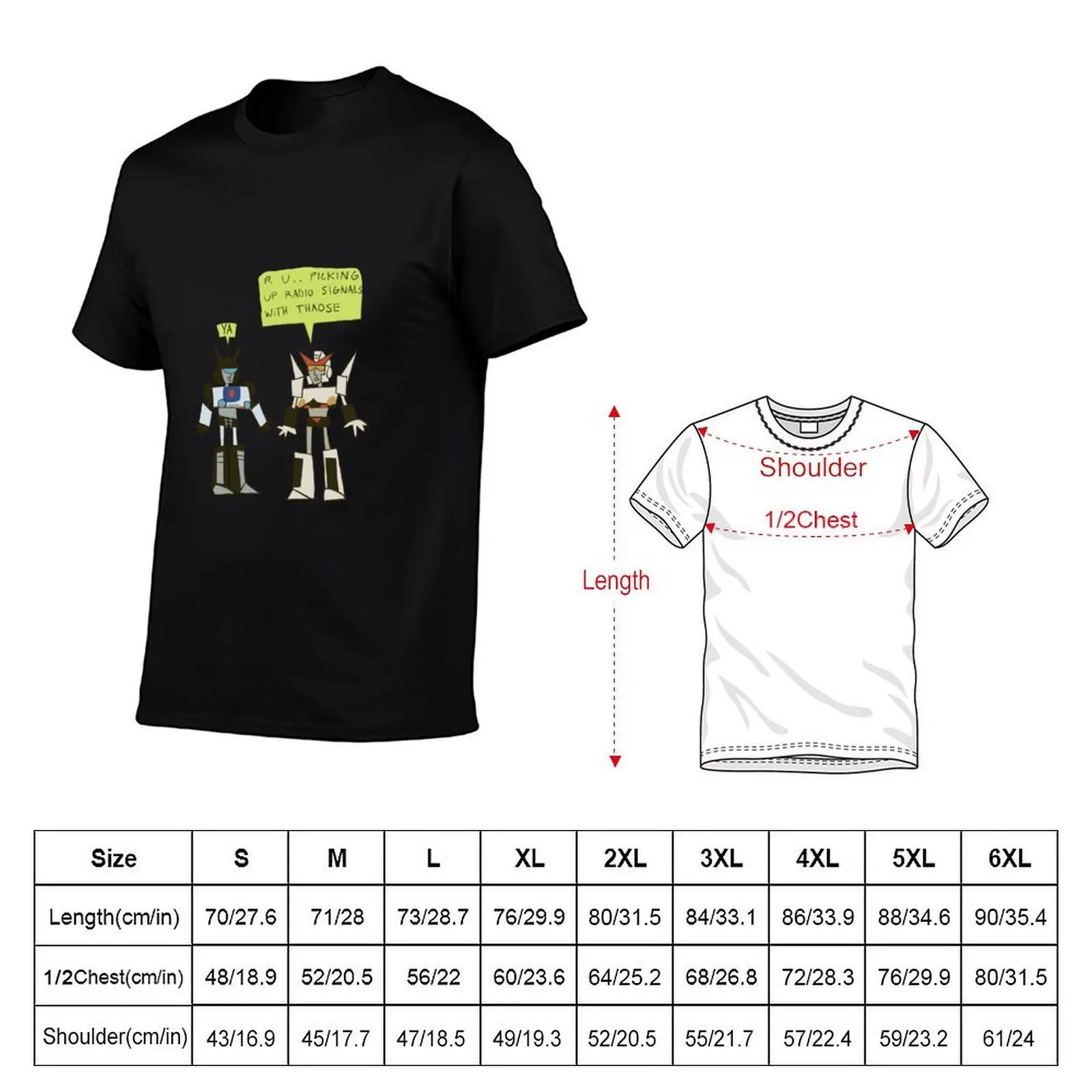 Radio Signals T-Shirt plain anime stuff men tshirt